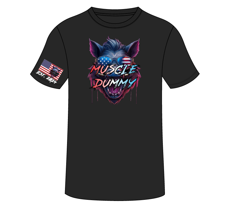 Unisex T-Shirt - Muscle Dummy Logo